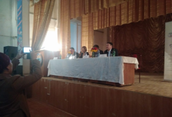 Кок-Жар айыл окмотундо болуп откон жыйын